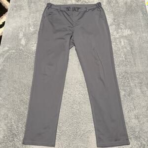 Barbell Apparel Pants Mens 38 x33 Gray Performance Tech Chino Straight